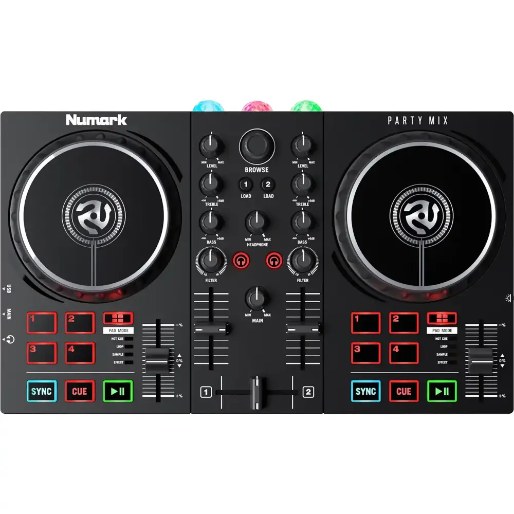 Numark Party Mix II Aydınlatmalı DJ Controller