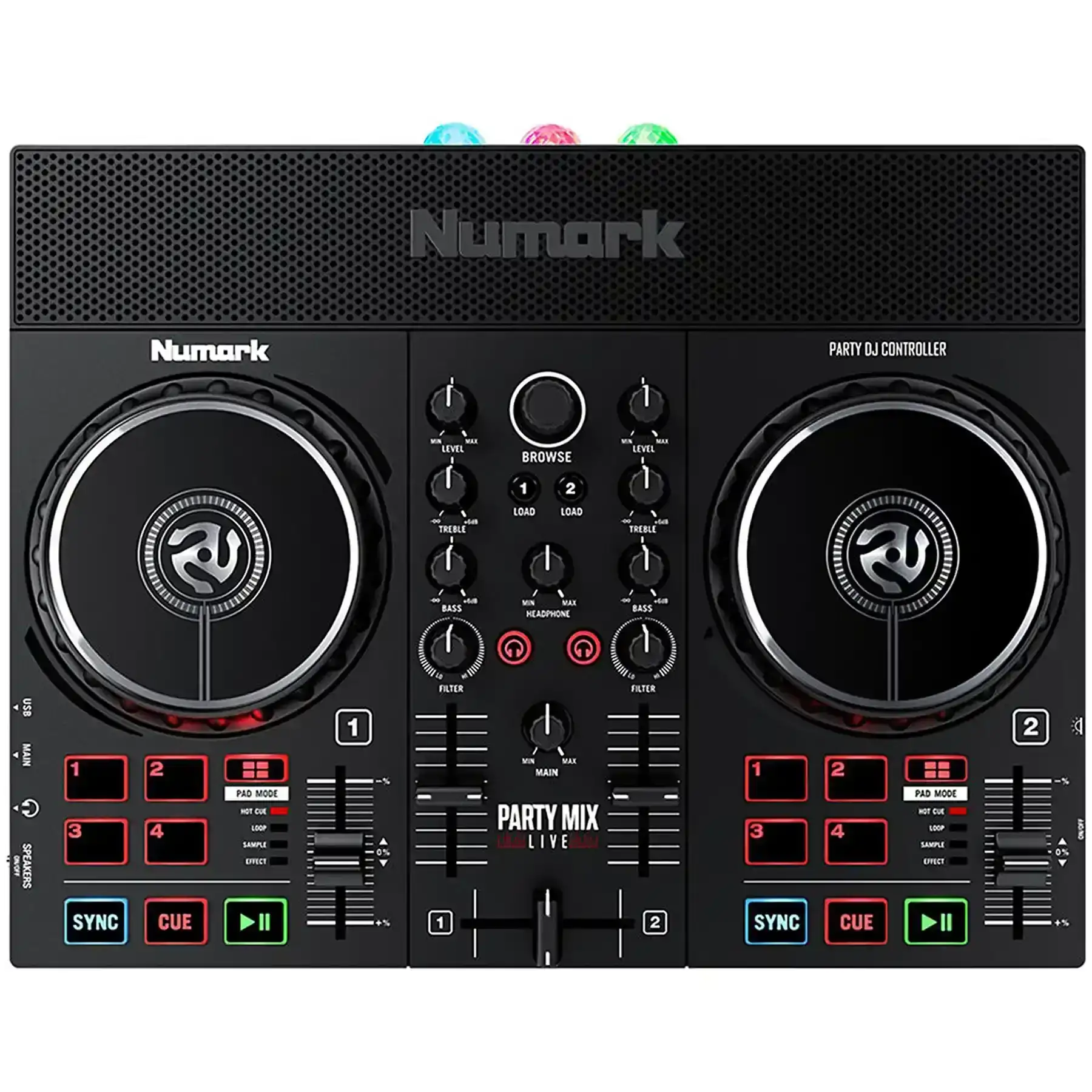 Numark Party Mix Live Serato DJ Controller Müzik Üssü