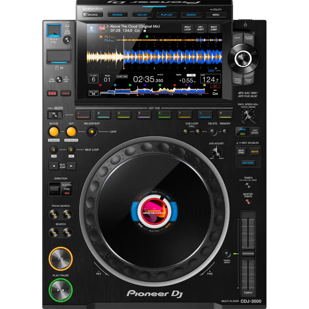 Pioneer DJ CDJ-3000 ve DJM-V10 DJ Setup