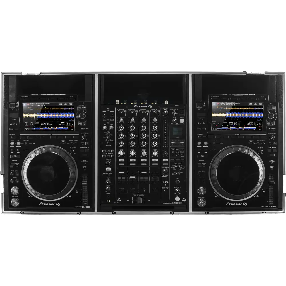 Pioneer DJ CDJ-3000 ve DJM-V10 için Hardcase (Taşıma Çantası)