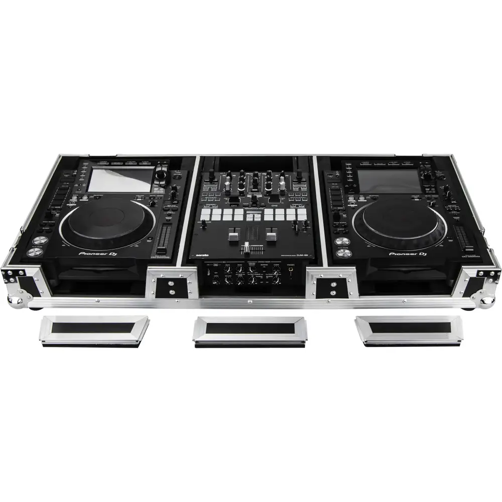 Pioneer DJ CDJ-3000 ve DJM-V10 için Hardcase (Taşıma Çantası)