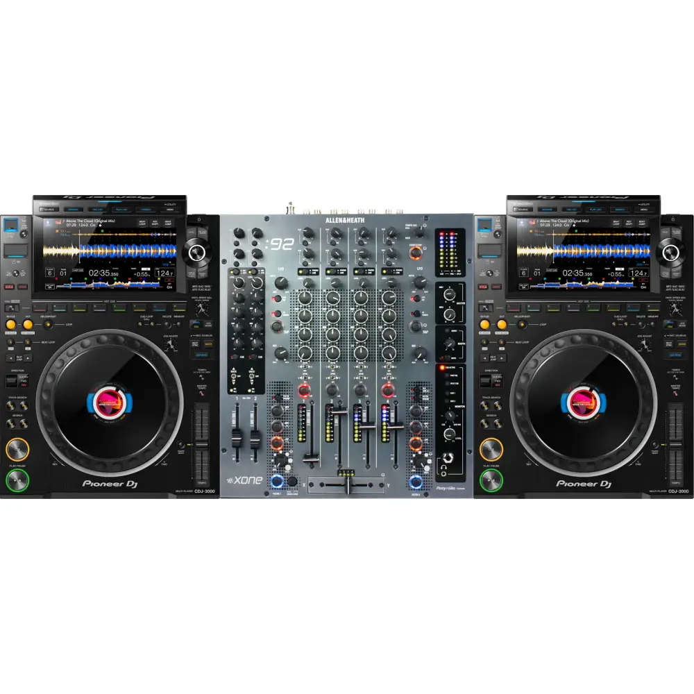 Pioneer DJ CDJ-3000 ve XONE 92 DJ Setup