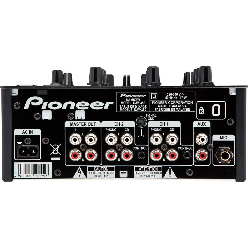 Pioneer DJ DJM-350 2 Kanal DJ Mikser