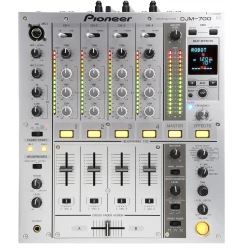 Pioneer DJ DJM-700 4 Kanal DJ Mikser (Silver) - Thumbnail