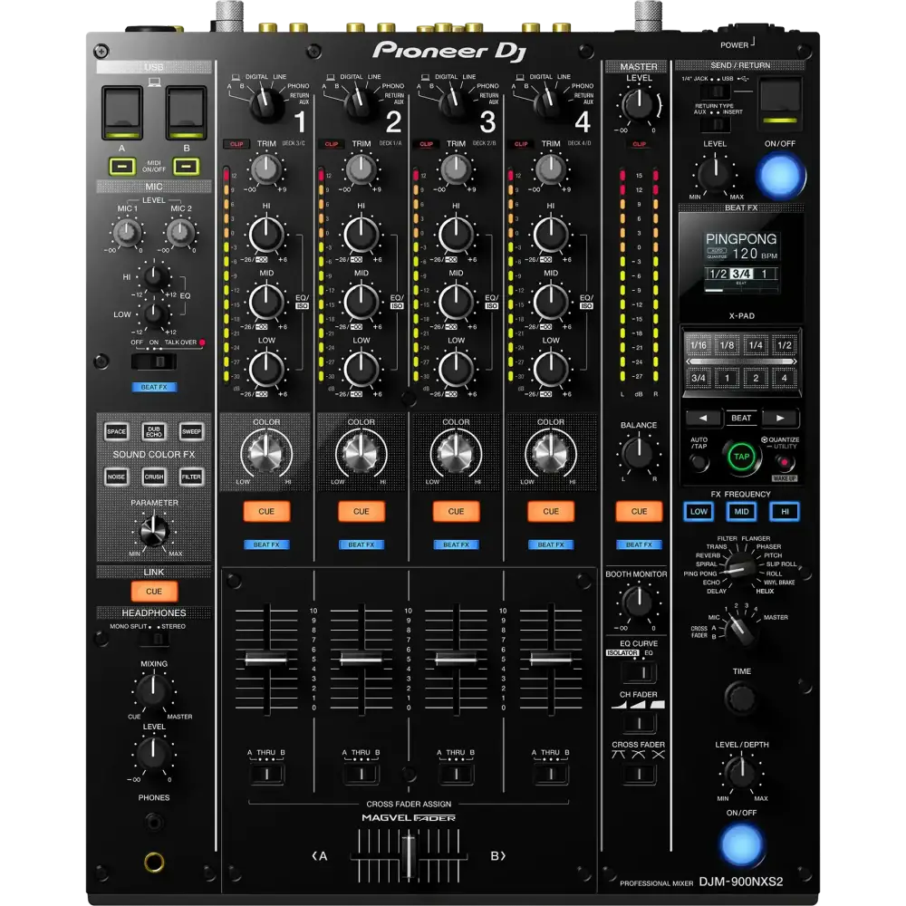 Pioneer DJ DJM-900NXS2 4 Kanal DJ Mixer