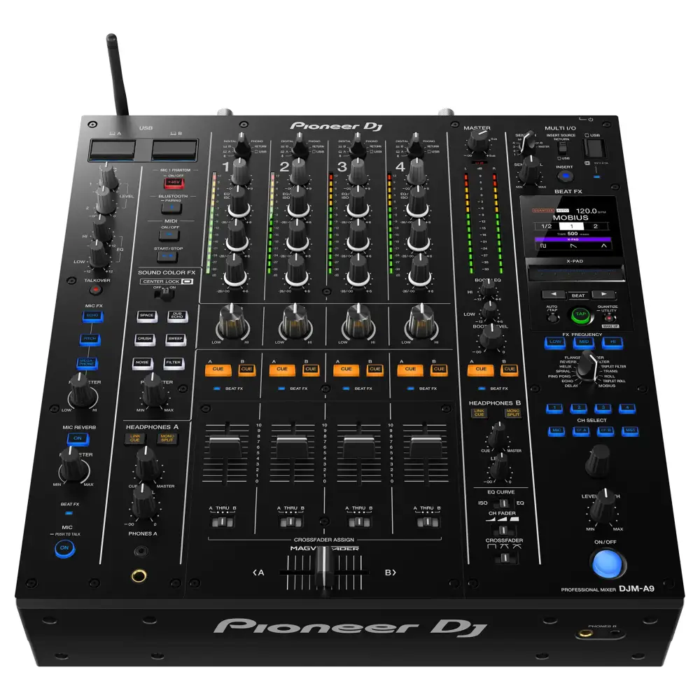 Pioneer DJ DJM-A9 4 Kanal Profesyonel DJ Mikser