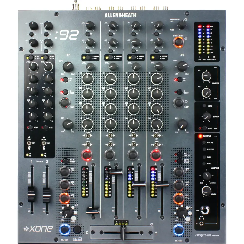 Pioneer DJ XDJ-1000 MK2 ve XONE 92 DJ Setup