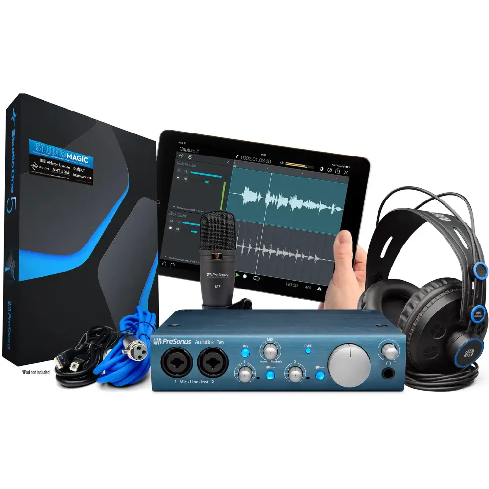 Presonus AudioBox iTwo Stüdyo Kayıt Paketi