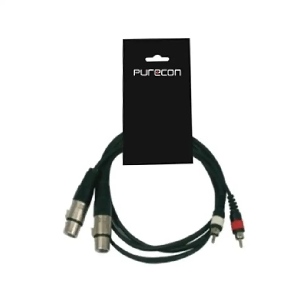 Purecon PC-2XF- 2R/1,5 2xXLR- 2xRCA 1.5mt