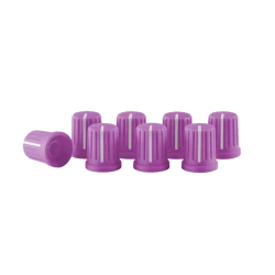 Reloop Knob Cap Set Purple (Set of 8) - Thumbnail