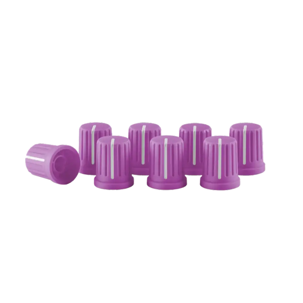 Reloop Knob Cap Set Purple (Set of 8)