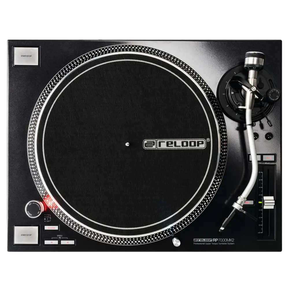 Reloop RP-7000 MK2 Black DJ Turntable