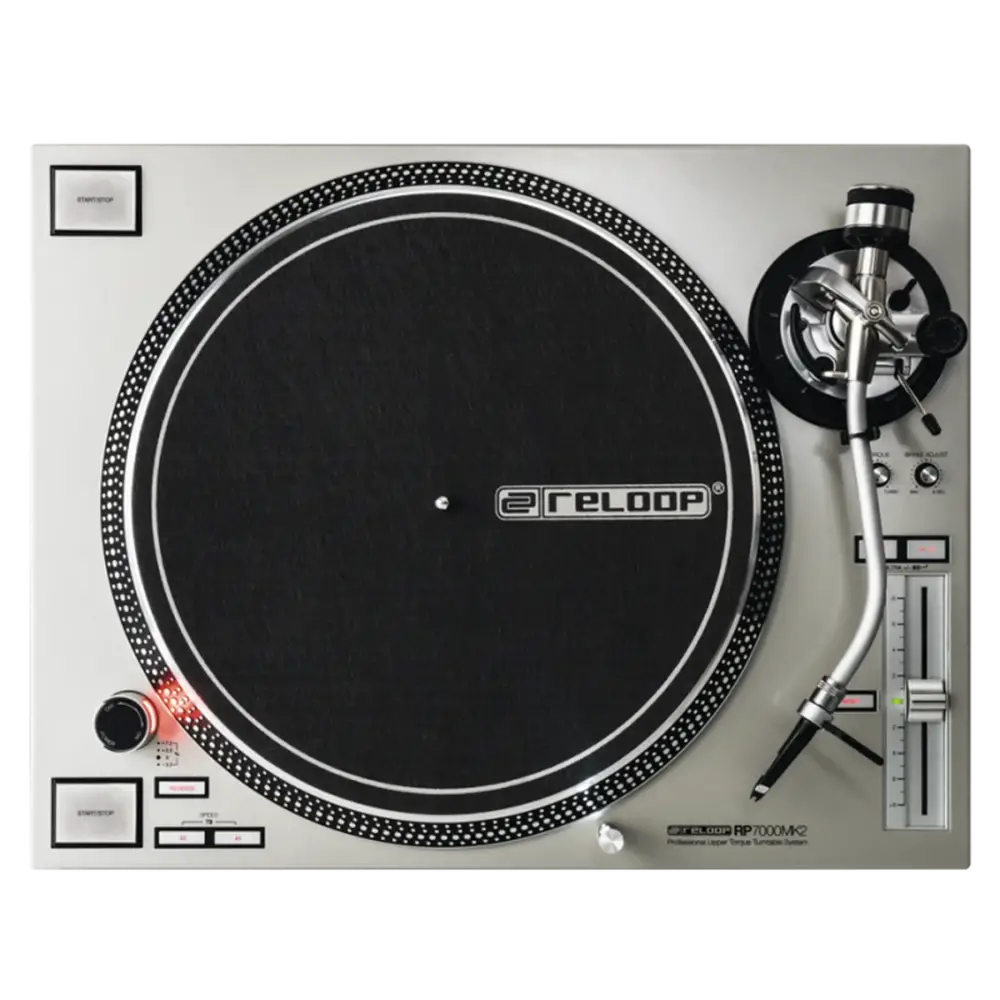 Reloop RP-7000 MK2 Silver DJ Turntable