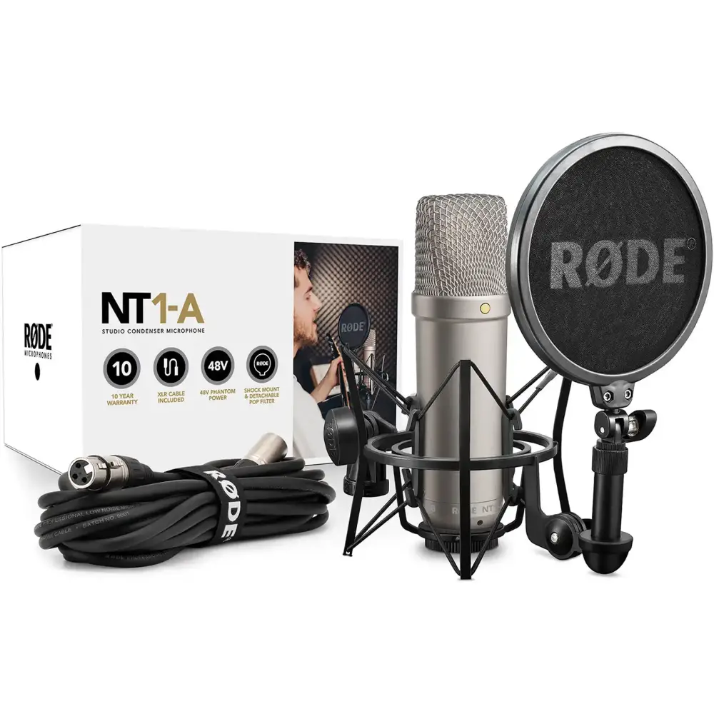 Rode NT1-A Condenser Stüdyo Kayıt Mikrofonu