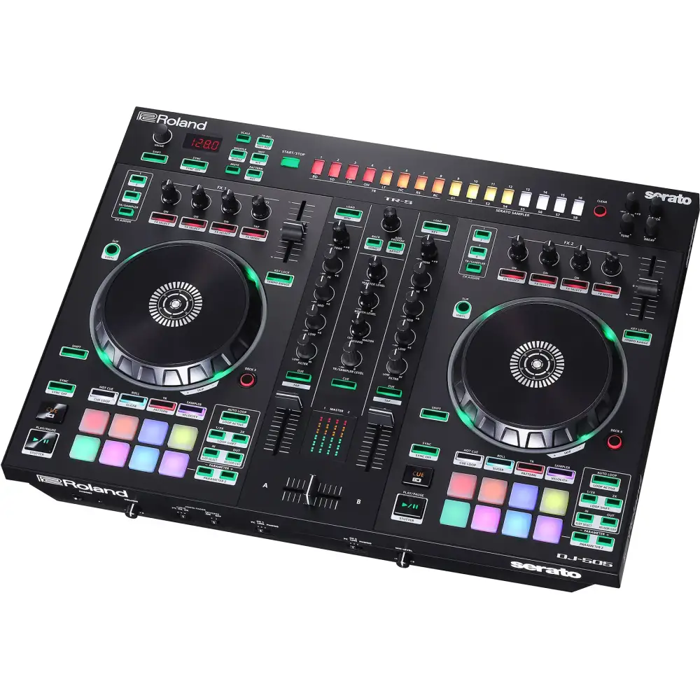 ROLAND DJ-505 2 Kanal Serato DJ Controller