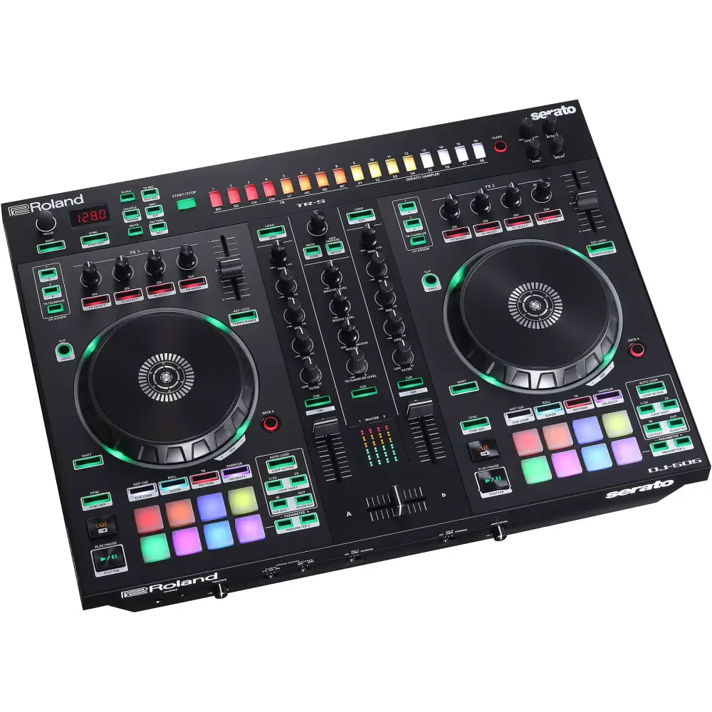 ROLAND DJ-505 2 Kanal Serato DJ Controller