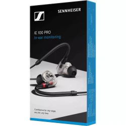 Sennheiser IE 100 PRO Kulak içi Monitör Kulaklık Şeffaf - Thumbnail