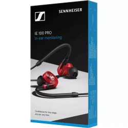 Sennheiser IE 100 PRO Kulak içi Monitör Kulaklık Kırmızı - Thumbnail