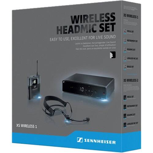 Sennheiser XSW 1-ME3-A Kablosuz Headset Mikrofon Seti