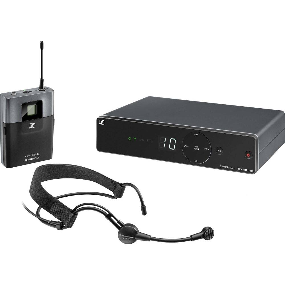 Sennheiser XSW 1-ME3-A Kablosuz Headset Mikrofon Seti