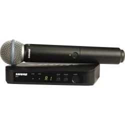 Shure BLX24E/B58 Kablosuz Vokal Mikrofon Seti - Thumbnail