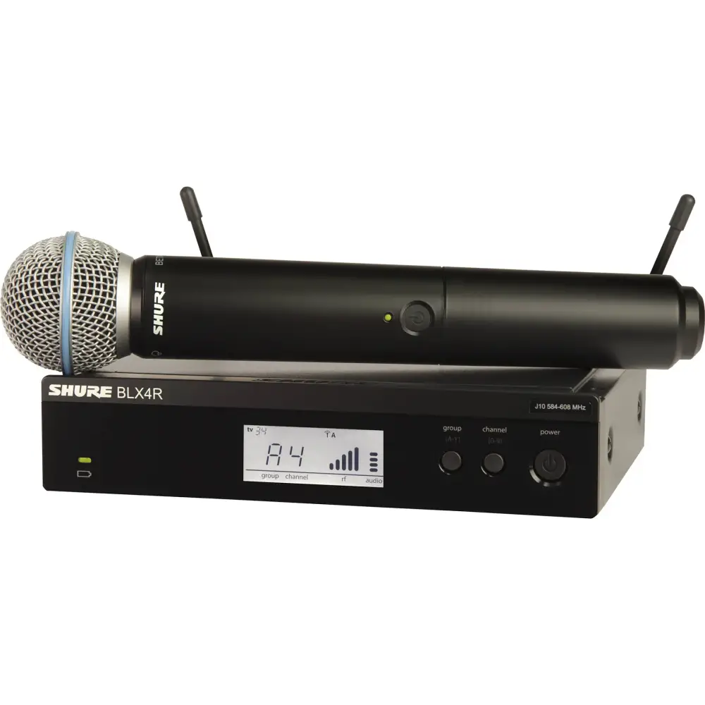 Shure BLX24RE/B58 Kablosuz Vokal Mikrofon Seti