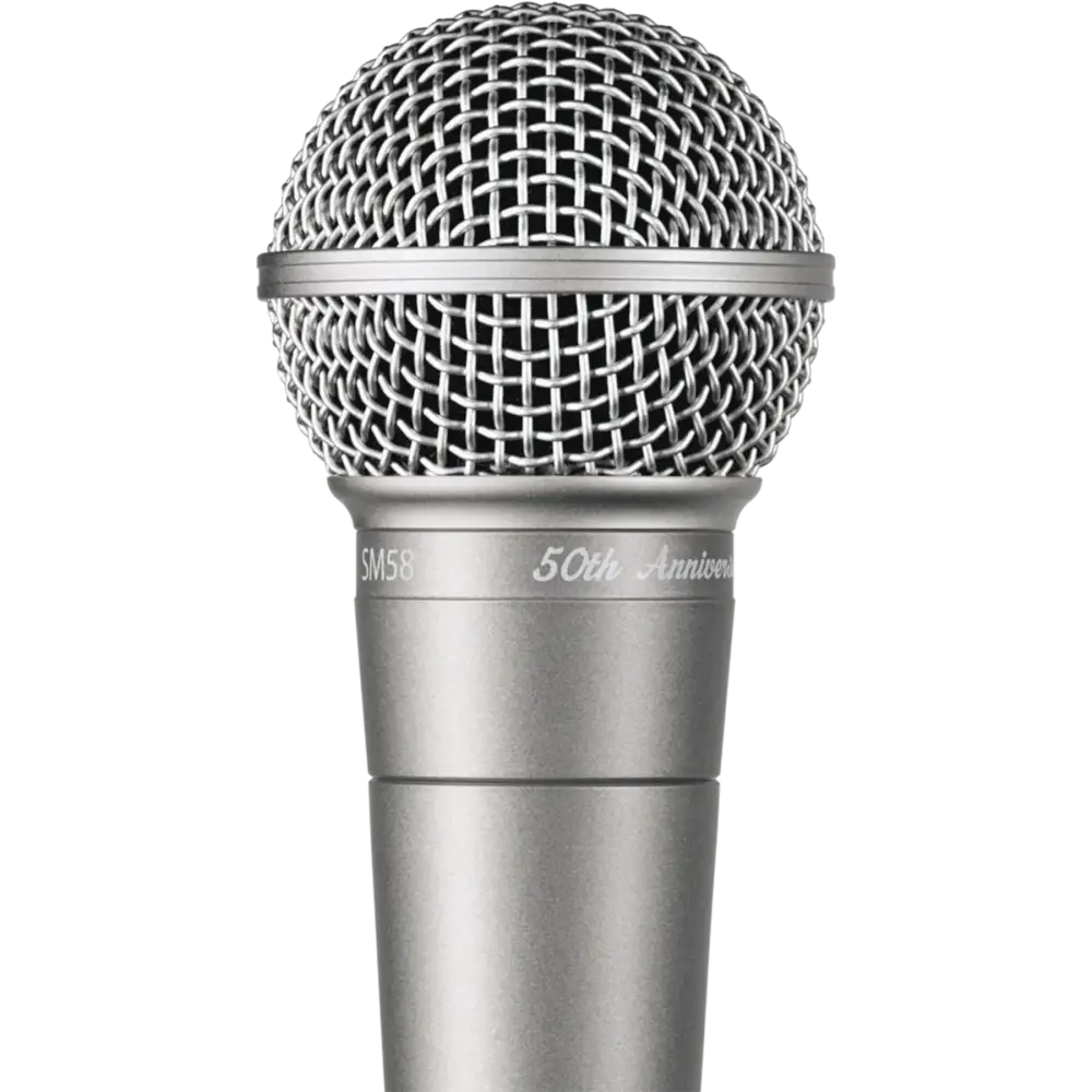 Shure SM58-50A 50.Yıl Özel Dİnamik Vokal Mikrofon