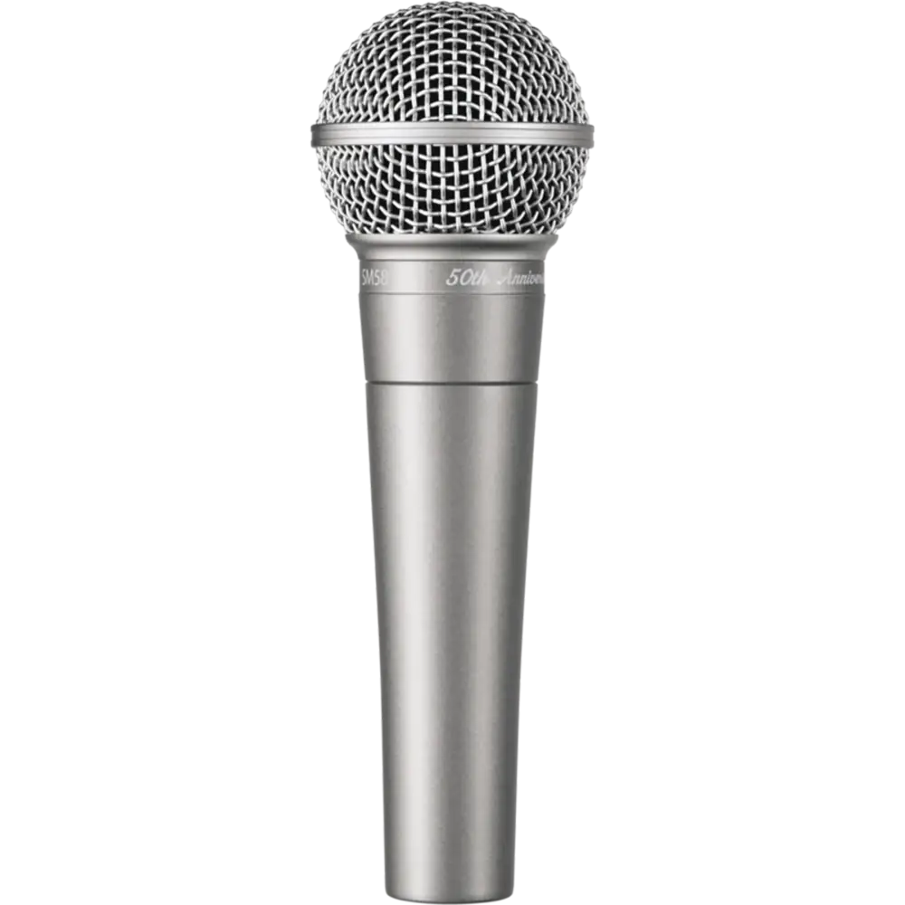 Shure SM58-50A 50.Yıl Özel Dİnamik Vokal Mikrofon