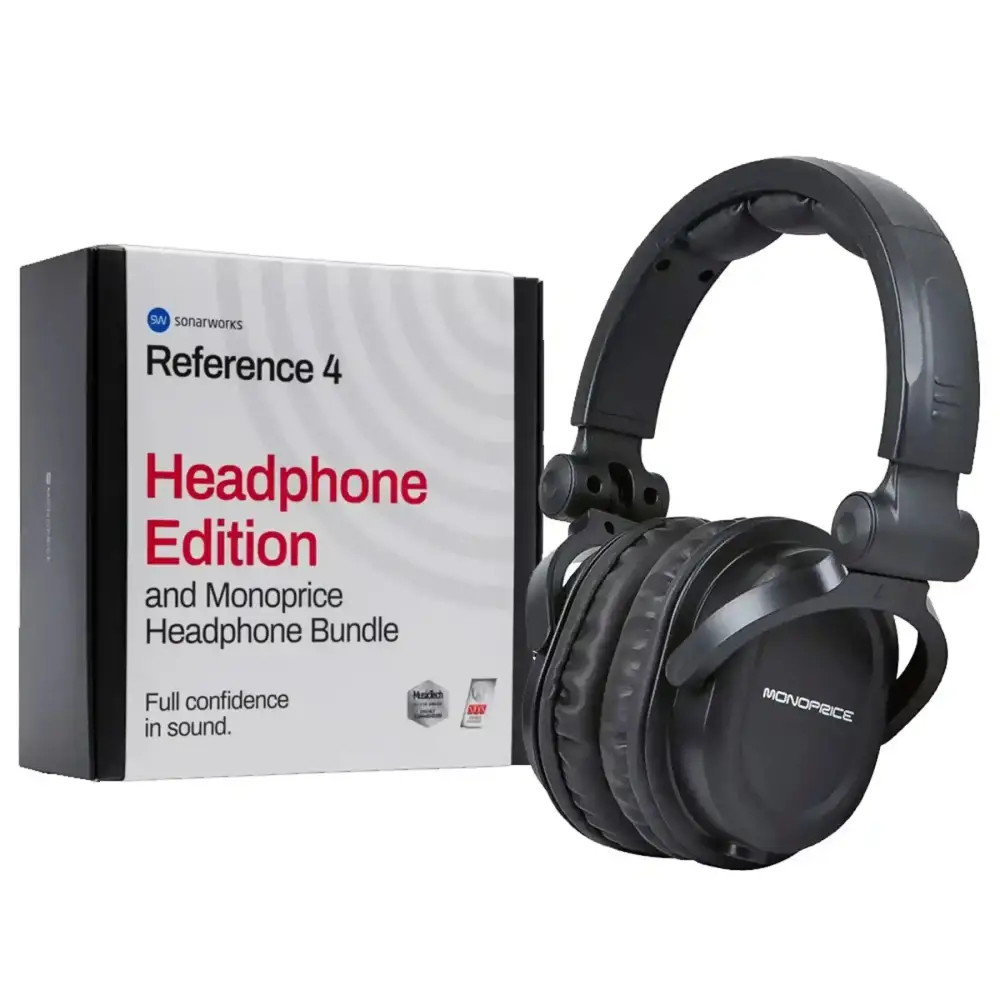 Sonarworks SoundID Reference 4 Headphone Edition Monoprice Bundle
