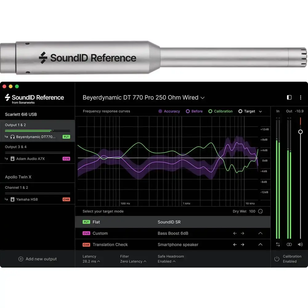 Sonarworks SoundID Reference 4 Studio + Mikrofon