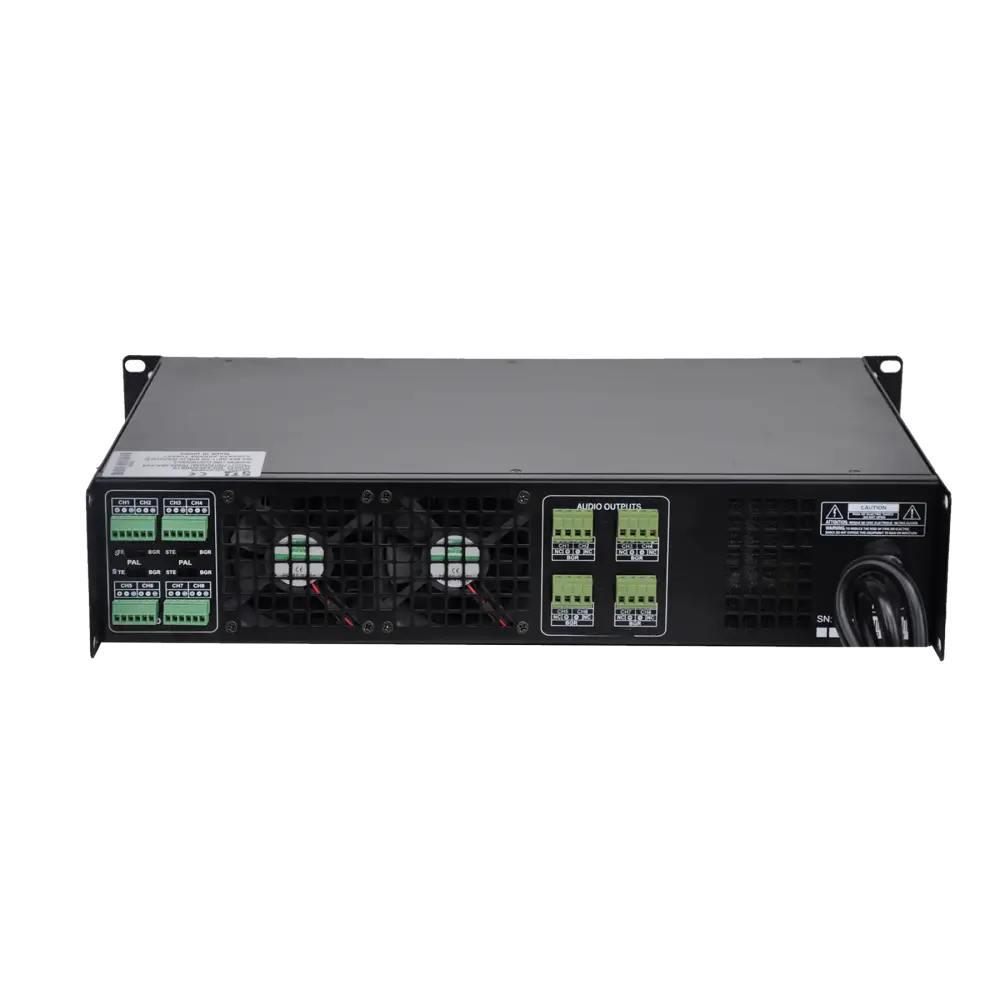 STI EMAR 0820 8 Kanal Power Amfi 8x320 Watt