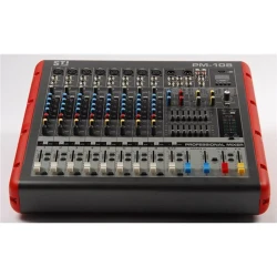 STI PM-108 10 Kanal Power Mixer 2x650 Watt - Thumbnail
