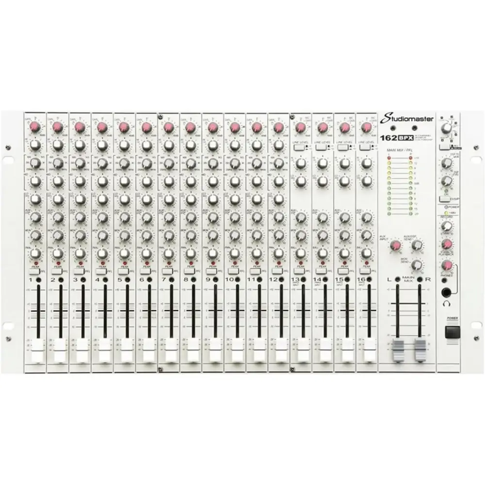 Studiomaster 162BPX 16 Kanal Rack Tipi Mixer