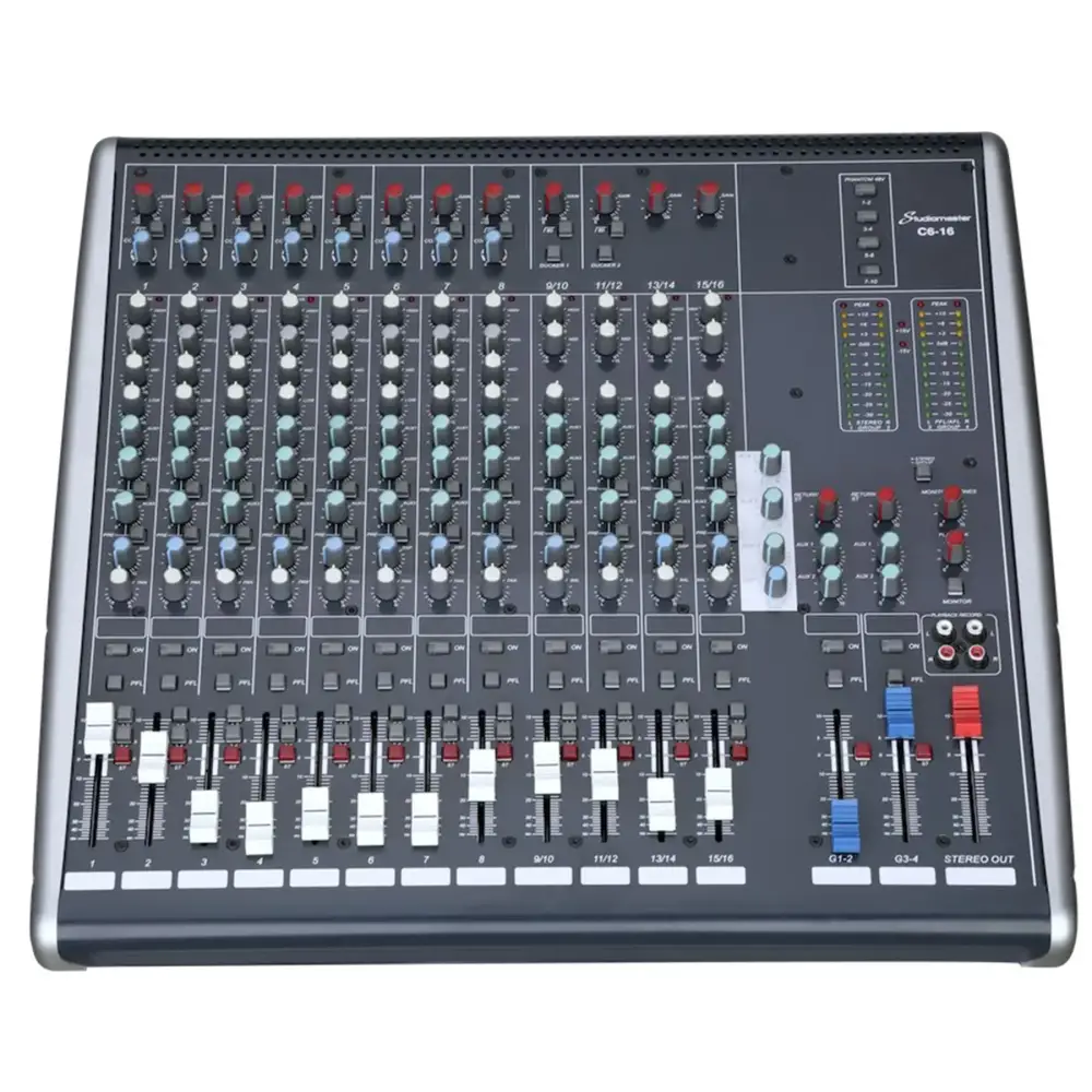 Studiomaster C6xs 16 16 Kanal Efektli Analog Mikser