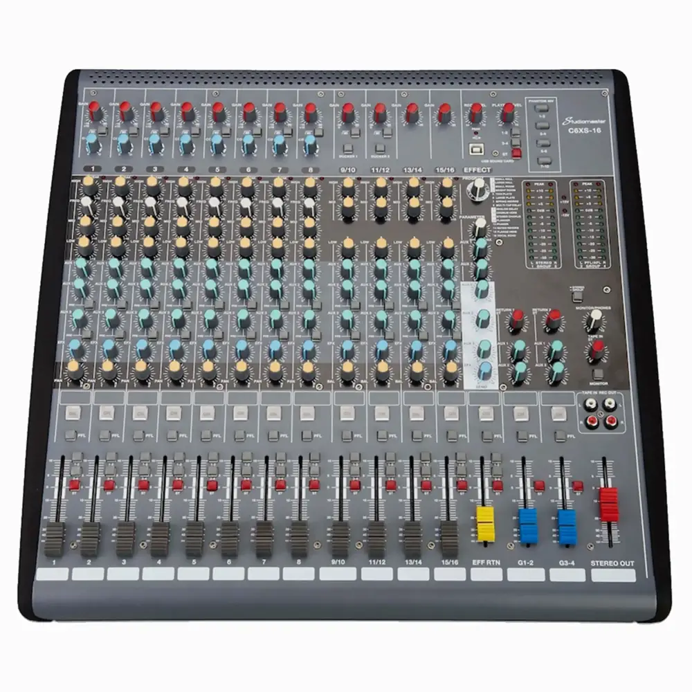 Studiomaster C6xs 12 12 Kanal Efektli Analog Mikser