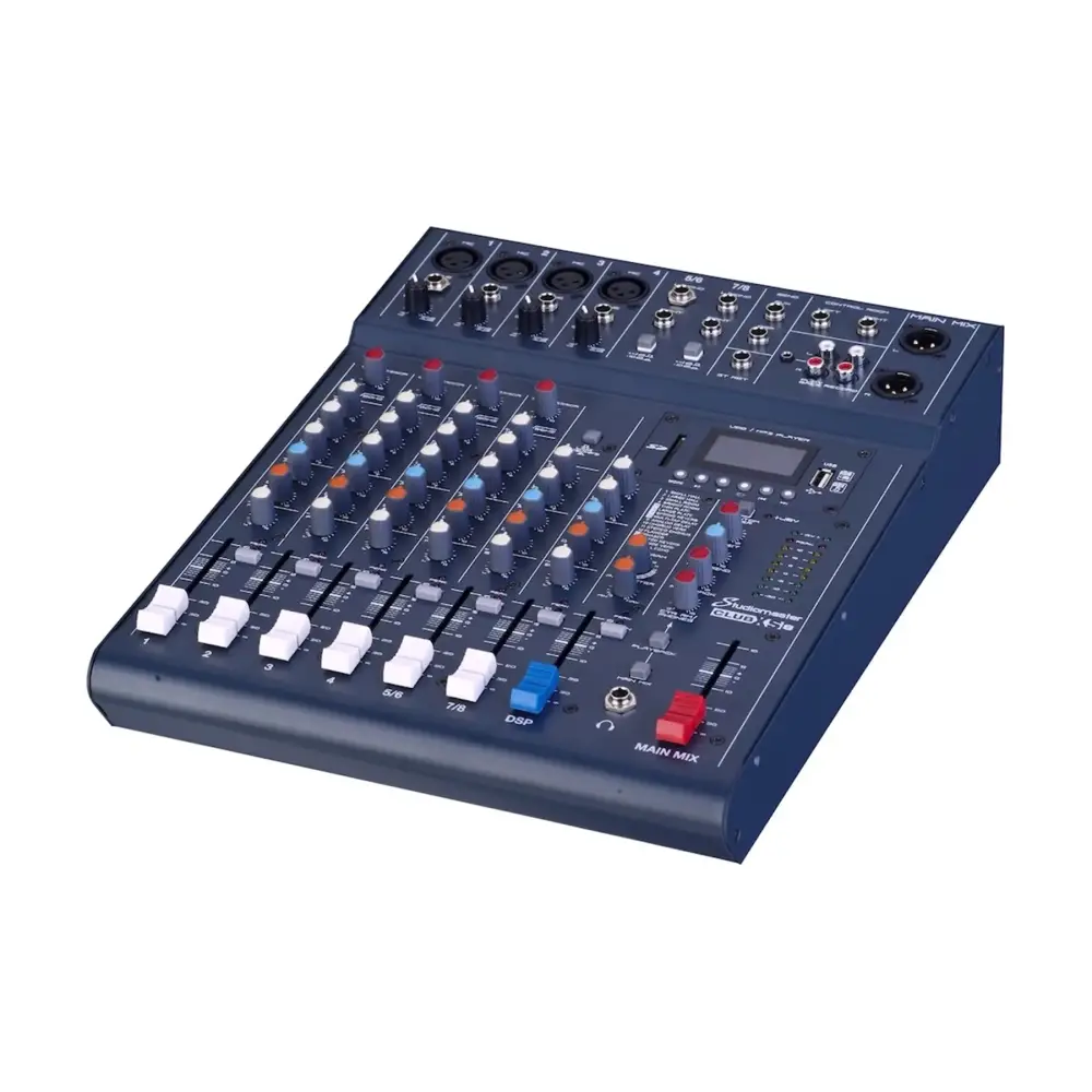 Studiomaster CLUBXS 8 8 Kanal Analog Mikser