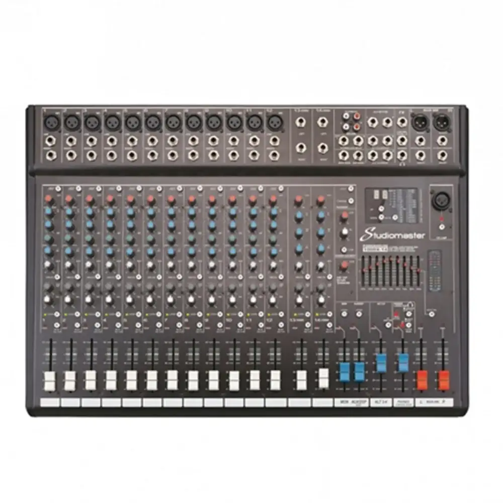 Studiomaster PH 1000X-14 14 Kanal Power Mixer 2x500 Watt