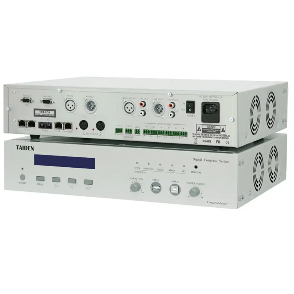 Taiden HCS-8300 MAD/FS/50 Multimedya Konferans Sistemi Merkez Ünitesi