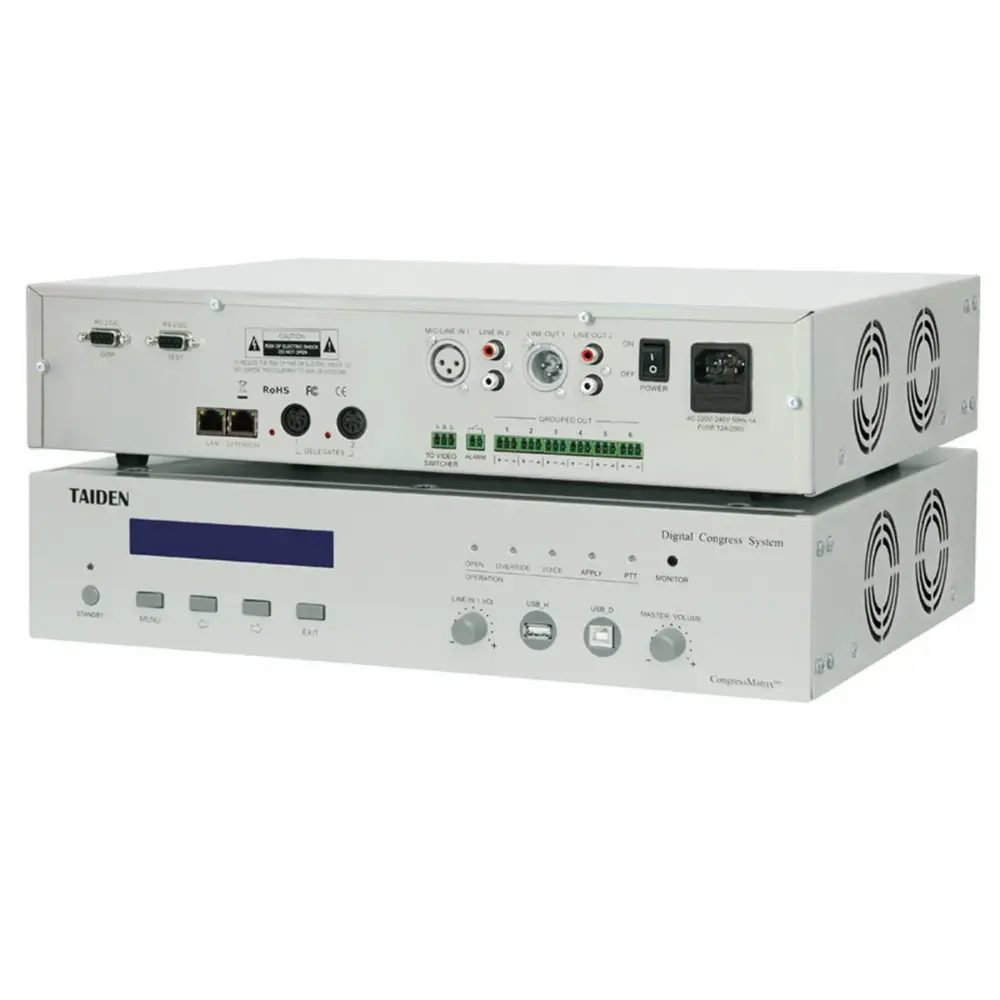 Taiden HCS-8300MB/50 Multimedya Konferans Sistemi Merkez Ünitesi