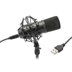 Tie Products USB Condenser Mikrofon Siyah - Thumbnail