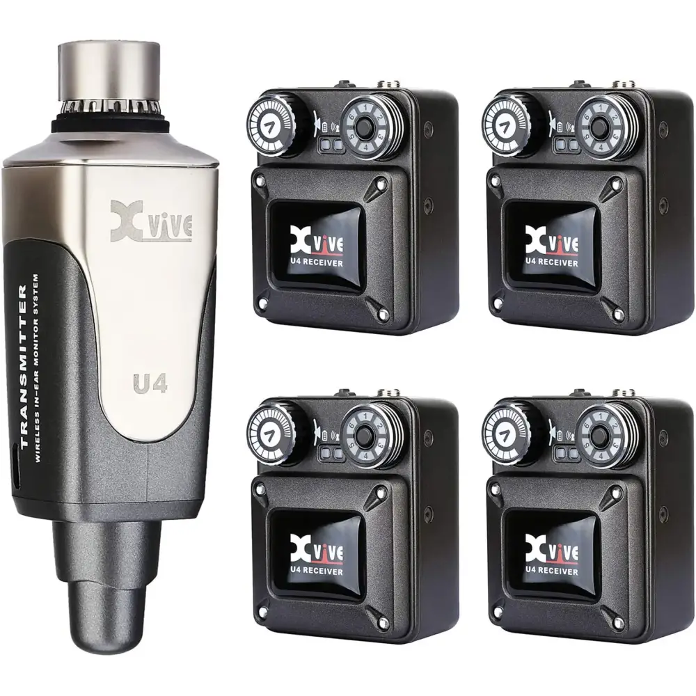 Xvive U4R4 Wireless In-ear Monitor System