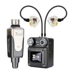 Xvive U4T9 Wireless In-Ear Monitor System + T9 In-Ear Monitors - Thumbnail