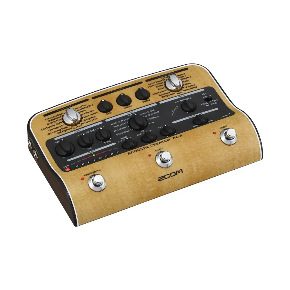 Zoom Ac-3 Akustik Gitar Prosesörü