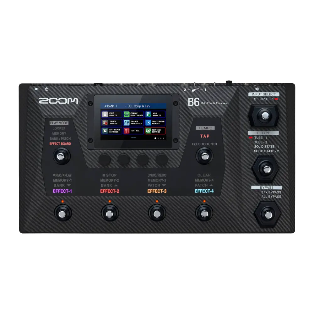 Zoom B6 Bass Multi-effects Processor