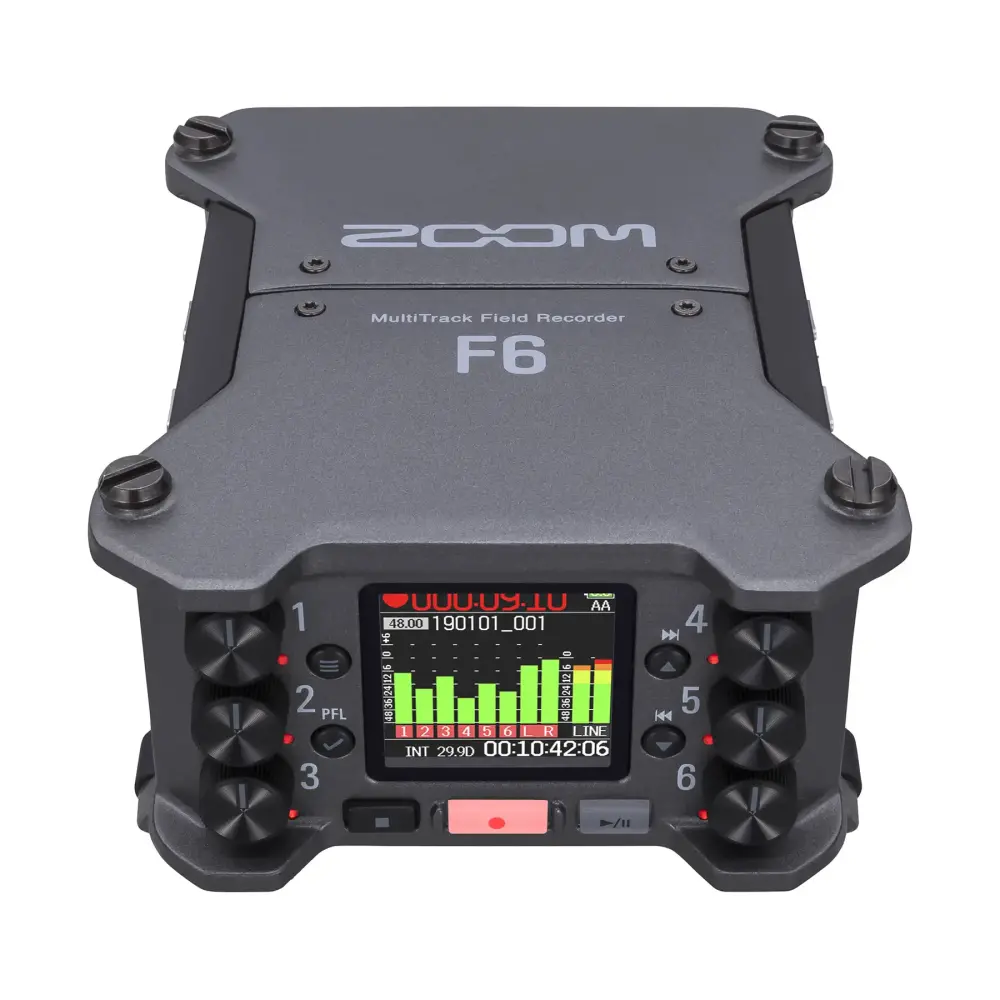 Zoom F6 Multitrack Field Recorder