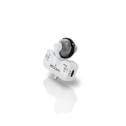 Zoom IQ5/W H4N,H6 ve İphone İçin Uyarlanmış Stereo Mikrofon BEYAZ - Thumbnail